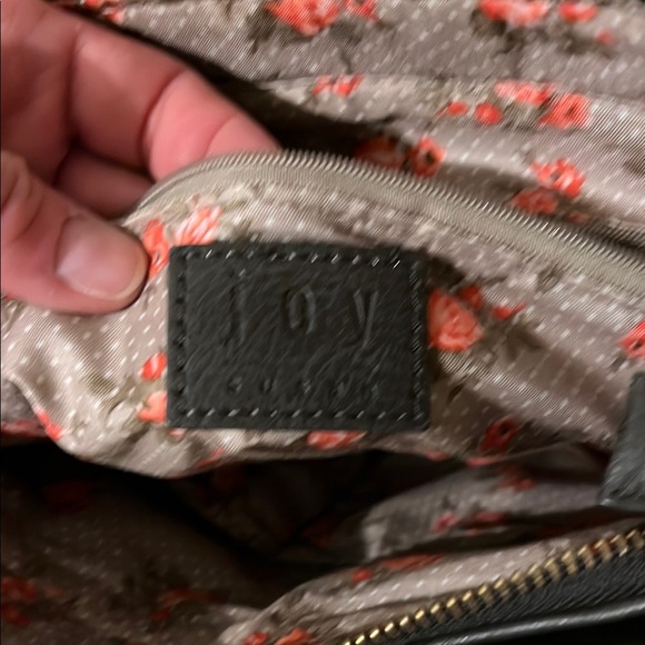 joy Susan gray vegan Leather Backpack - Picture 2 of 4